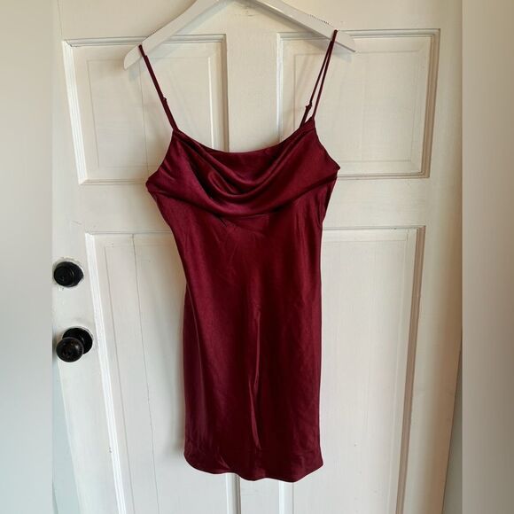 Selfie Leslie Red Mini Dress - Picture 2 of 7